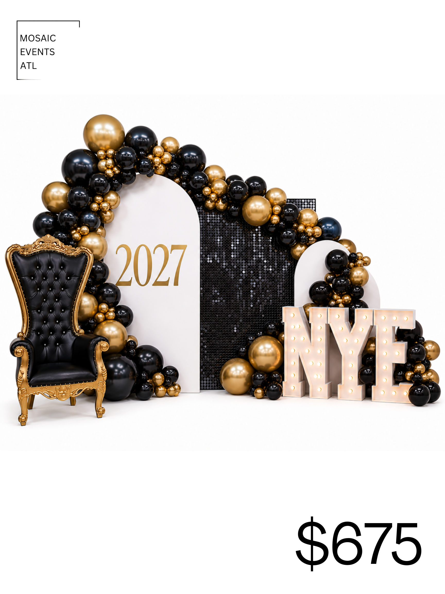 Classic Arch Balloon Packages